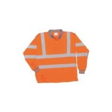 Portwest Hi-Vis hosszú ujjú pólóing S277 Narancs XXXL méret láthatósági ruházat
