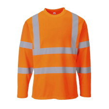 Portwest Hi-Vis hosszú ujjú védőing-S278 XXL narancs láthatósági ruházat