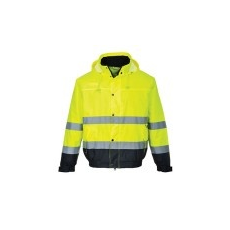 Portwest Hi-Vis kéttónusú bomber kabát