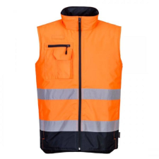 Portwest Hi-Vis kéttónusú mellény láthatósági ruházat