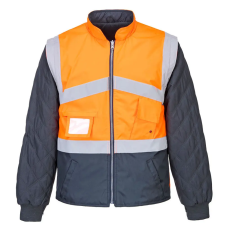 Portwest Hi-Vis kéttónusúkabát - kifordítható Orange/Navy XXL