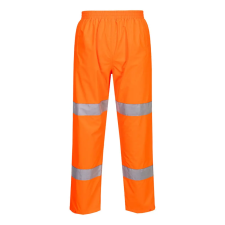 Portwest Hi-Vis könnyű, csomagolható nadrág narancs M láthatósági ruházat