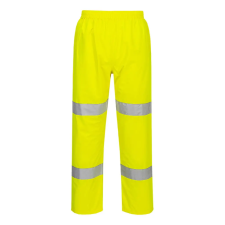 Portwest Hi-Vis könnyű, csomagolható nadrág sárga M láthatósági ruházat