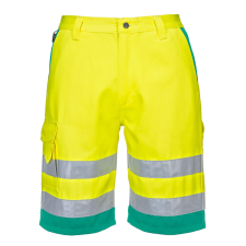 Portwest Hi-Vis könnyű poli-pamut rövidnadrág munkaruha
