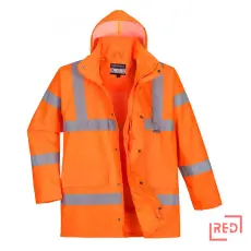 Portwest Hi-Vis légáteresztő rain traffic kabát