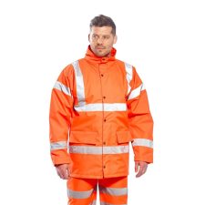 Portwest Hi-Vis légáteresztő védőkabát - RT60 XXXL narancs láthatósági ruházat