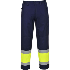 Portwest Hi-Vis Modaflame nadrág (sárga/tengerészkék, 3XL) láthatósági ruházat