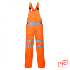 Portwest Hi-Vis polipamut kantáros nadrág láthatósági ruházat
