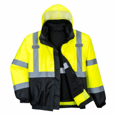 Portwest Hi-Vis prémium 3 az 1-ben bomber kabát