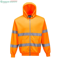 Portwest Hi-Vis zippzáros pulóver - Narancs