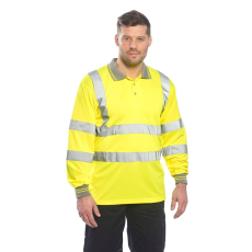 Portwest HiVis hosszú ujjú póló - S277 XL sárga