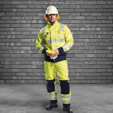 Portwest HiViS MultiNorm PORTWEST-FR61 Védőkabát XXXL Sárga láthatósági ruházat