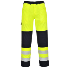 Portwest HiVis MultiNorm védőnadrág PORTWEST-FR62 S Sárga láthatósági ruházat