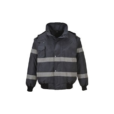 Portwest Iona 4 az 1-ben Bomber dzseki S435 Fekete XL méret