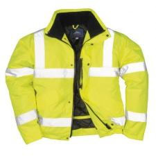 Portwest Jól láthatósági bomber dzseki (sárga*, 4XL) láthatósági ruházat