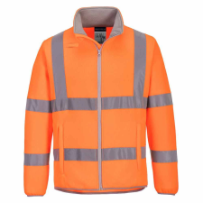 Portwest Jól láthatósági polár kabát Portwest EC70 narancs láthatósági ruházat
