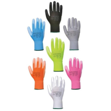 Portwest Kesztyű PU tenyérmártott szürke XL védőkesztyű