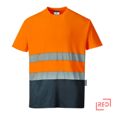 Portwest Kéttónusú Cotton Comfort póló láthatósági ruházat