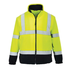Portwest kéttónusú Hi-Vis polárkabát-F301 XL sárga