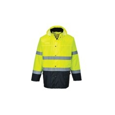 Portwest Kéttónusú Lite Traffic dzseki S166 Sárga/Navy XXXL méret