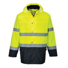 Portwest Kéttónusú Lite Traffic dzseki Yellow/Navy XL láthatósági ruházat
