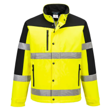 Portwest Kéttónusú Softshell kabát (3L) sárga M láthatósági ruházat