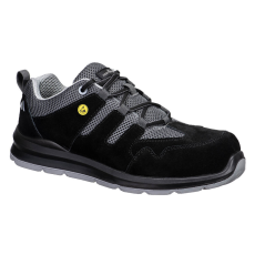 Portwest Kompozit Trainer S1 ESD SR FO Black/Grey 42