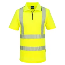 Portwest KX302 KX3 Sport Hi-Vis cipzáros póló S/S