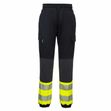 Portwest KX341 KX3 Hi-Vis Flexi nadrág fekete/sárga színben munkaruha