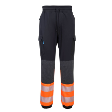 Portwest KX3 Hi-Vis Flexi nadrág (fekete/narancs, L) láthatósági ruházat