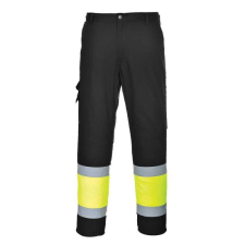 Portwest L049 Hi-Vis könnyű, kéttónusú Combat nadrág munkaruha