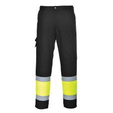 Portwest L049YBRXXL Portwest Hi-Vis könnyű, kéttónusú Combat nadrág láthatósági ruházat