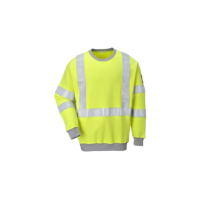 Portwest Lángálló, antisztatikus, Hi-Vis pulóver láthatósági ruházat