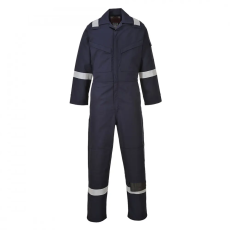 Portwest Lángálló, antisztatikus overál, 350g FR50 Navy 6XL méret