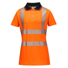 Portwest LW72 Pro Női jól láthatósági pólóing (narancs/fekete, XS)