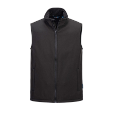 Portwest Mellény Softshell fekete  M GILET - Portwest munkaruha
