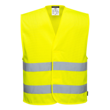 Portwest MeshAir Hi-Vis kéttónusú mellény sárga L/XL láthatósági ruházat