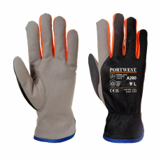 Portwest Munkakesztyű téli Wintershield fekete/narancs 10/XL