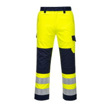 Portwest MV46 Modaflame Hi-Vis multi-norm lángálló nadrág sárga munkaruha