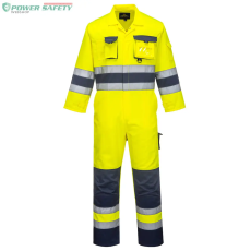 Portwest Nantes Hi-Vis overál - Sárga/Navy