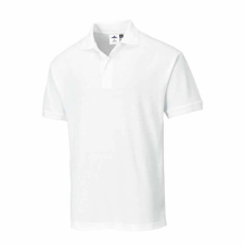 Portwest Nápoly Polo Shirt (fehér, XXL) munkaruha