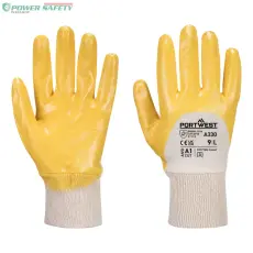 Portwest Nitril light védőkesztyű - Sárga