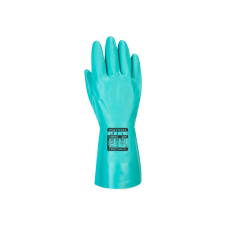  Portwest nitrosafe vegyszerálló zöld kesztyű - 1 pár - L - Zöld védőkesztyű