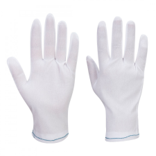 Portwest Nylon vizsgáló kesztyű A010 Fehér L méret védőkesztyű