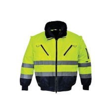 Portwest Pj50 Láthatósági Pilóta Dzseki 2in1 Hv Sárga - XL láthatósági ruházat