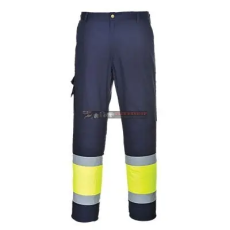 Portwest Portwest E049 Jól láthatósági kéttónusú nadrág (XL)