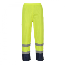 Portwest Portwest Hi-Vis klasszikus kontrasztos esőnadrág munkaruha