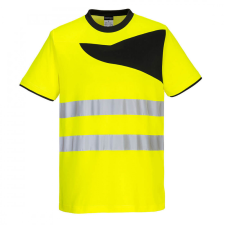 Portwest Portwest PW2 Hi-Vis rövid ujjú pólóing láthatósági ruházat