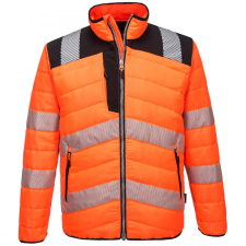 Portwest Portwest PW3 Hi-Vis Baffle kabát munkaruha