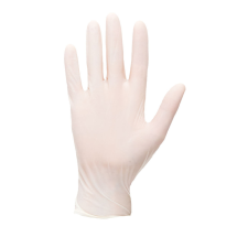 Portwest Púderezett latex egyszer használatos kesztyű (100db) védőkesztyű